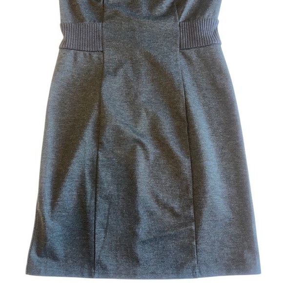 NWT SPENSE Sheath Dress Workwear Career Buttons‎ Charcoal Gray Size Med - Picture 8 of 13